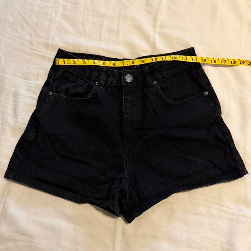 Nasty Gal Black Denim Shorts